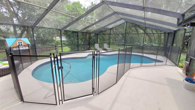 Pool Safety Fence in Mount Dora